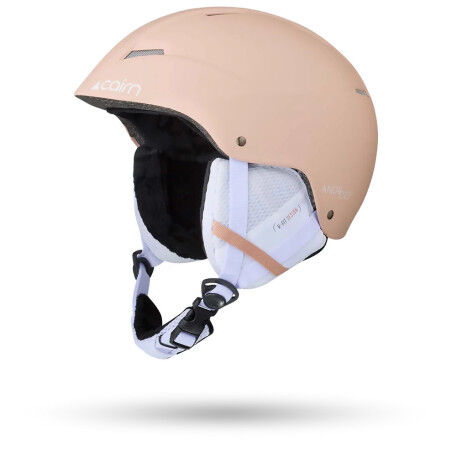 Casco esquí niño Cairn ANDROID J Mat Powder Pink