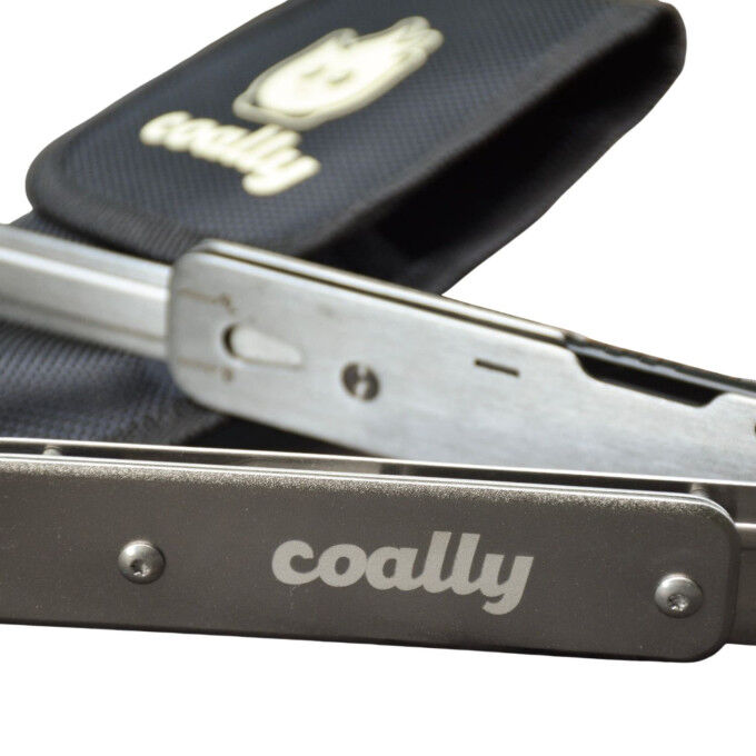COALLY 4-in-1 BBQ Tool – Spatula, Fork, Bottle Opener & Tongs