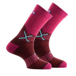 THYO RANDO CONCEPT Hiking Ankle Socks - PLUM