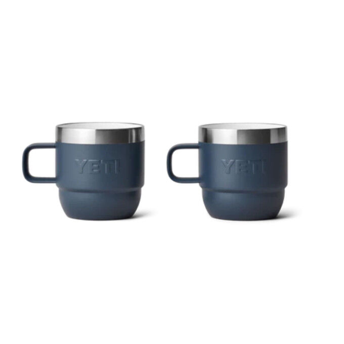 Yeti Rambler® 6 oz 2er-Pack: robuste, stapelbare Espressotassen