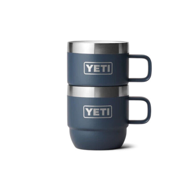 Yeti Rambler® 6 oz 2-Pack: Sturdy, stackable espresso mugs