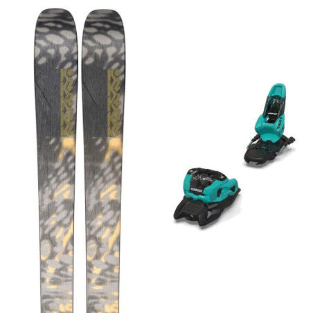 Skiset K2 MINDBENDER 99 TI + Bindung : Größe der Skier - 172