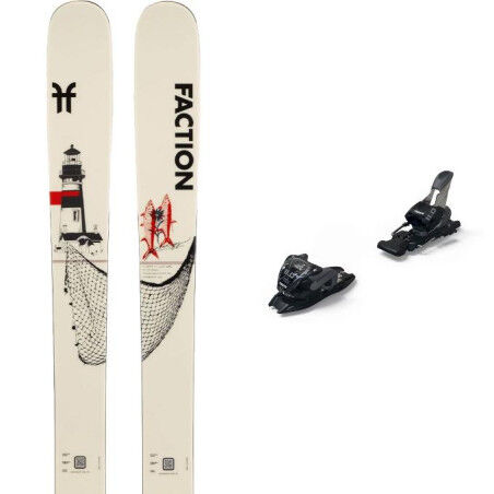 Pack de skis Faction PRODIGY 2 CAPSULE + fix : Couleur - White, Taille des skis - 177