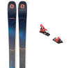 Packung Blizzard ANOMALY 88 Skier + Bindung : Farbe - BLAU/ORANGE, Größe der Skier - 182