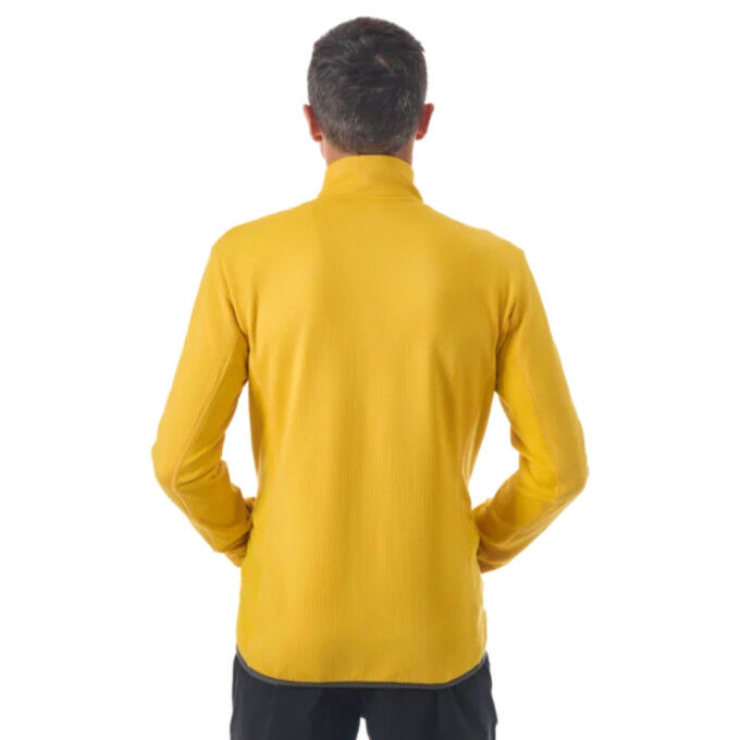 Lhotse Hakan Sulphur: a technical, breathable men's fleece