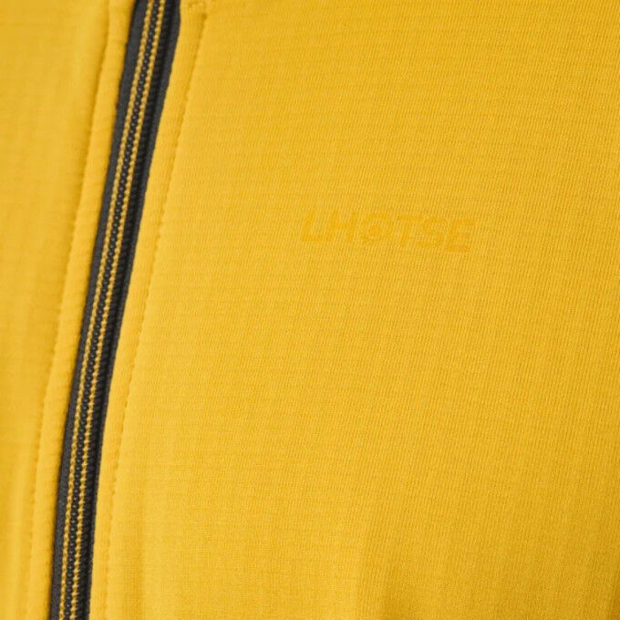 Lhotse Hakan Sulphur: a technical, breathable men's fleece