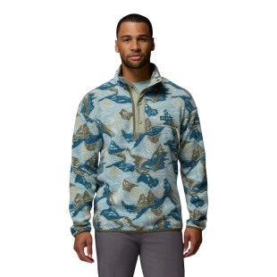Columbia Helvetia™ II Men's 1/2 Zip: Warm and comfortable sherpa fleece