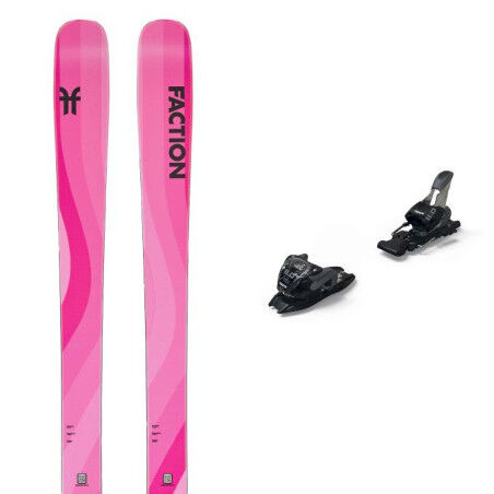 Skiset Faction DANCER 1 + Bindung : Farbe - Pink, Größe der Skier - 170