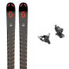 Skitourenset Scott SUPERGUIDE 88 B + Bindung : Farbe - Schwarz, Größe der Skier - 173