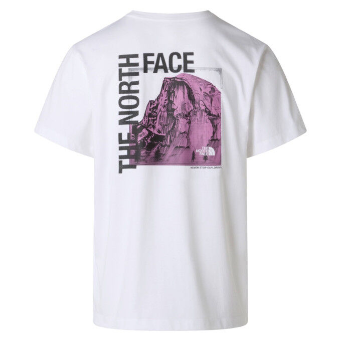 T-shirt sportswear THE NORT FACE HALF DOME PHOTO REG S - TNF White