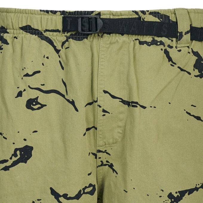 Herren-Bermudashorts Watts XEdge Minimal Camo Olive: urbaner Stil und Stretch-Komfort