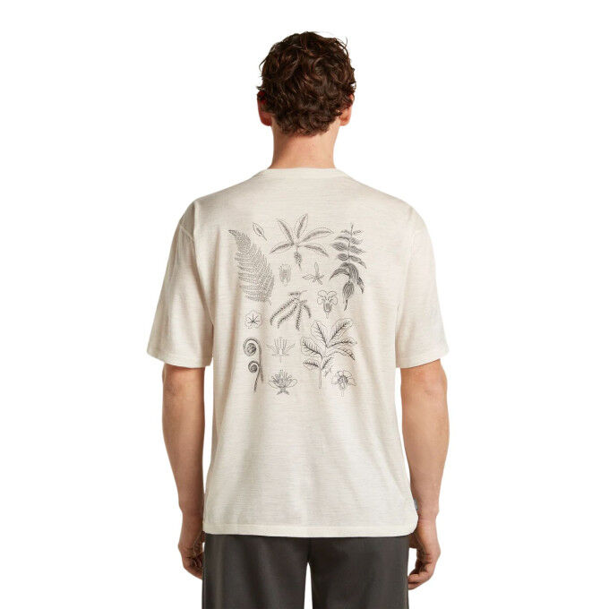 Icebreaker 150 Tech Lite Fern Study: camiseta versátil de lana merina para hombre