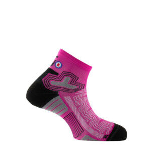 Thyo Run Advance Rosa Fluo: calzini da corsa leggeri e traspiranti