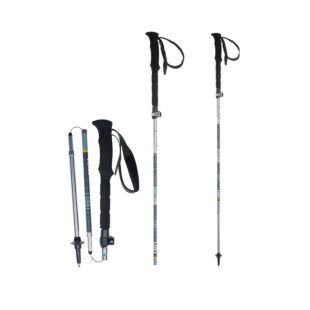 TSL Hiking Alu 5 Cross 110-130 : bâtons de randonnée pliables et compacts