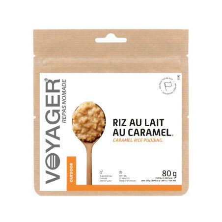 Riso al latte caramellato liofilizzato Voyager: un dessert da escursione goloso e pratico