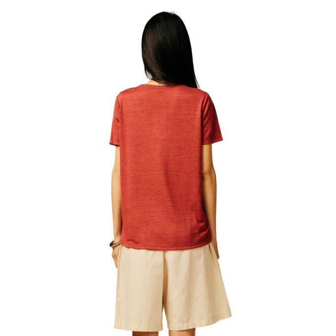 SUN VALLEY Pecetto Women's V-neck T-shirt