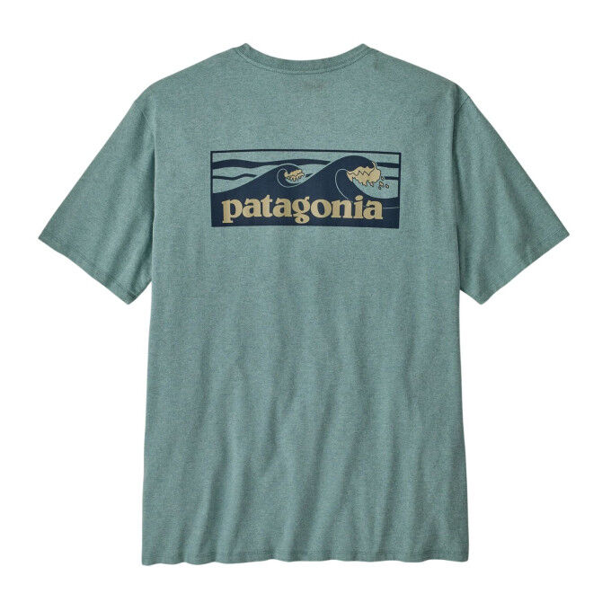 Maglietta da uomo PATAGONIA Boardshort Logo Pocket Responsibili-Tee®