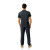 Polo en maille côtelée SUN VALLEY Browni Homme MARINE FONCE
