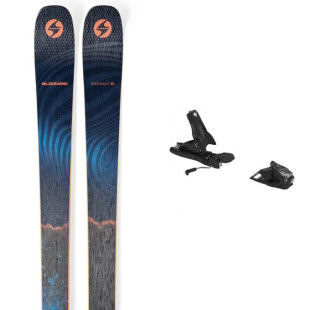 Pack of Blizzard ANOMALY 88 skis + binding : Colour - BLUE/ORANGE, Ski size - 188