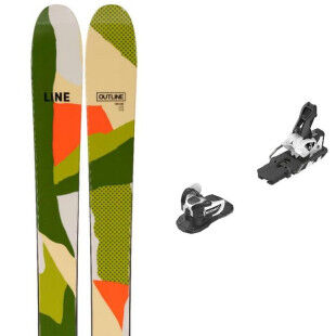 pack de skis Line OUTLINE + fix : Couleur - Unicolor, Taille des skis - 186