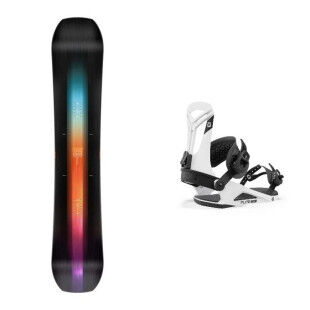 Pack de snowboard Nitro TEAM + fijaciones : Talla de esquí - 159