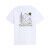 Camiseta para hombre The North Face M MONTE REG SS Blanca – Camiseta informal y cómoda de algodón reciclado
