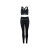 Peak Mountain ASUN/CX Women's Sports Set in Black: Comfort and Active Style