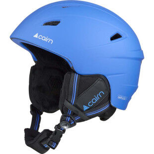 Cairn Impulse J Mat French Blue - Casco de esquí ligero y seguro para niños