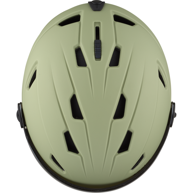 Casco da sci Impulse Visor Mat Light Khaki: protezione, comfort e visione panoramica