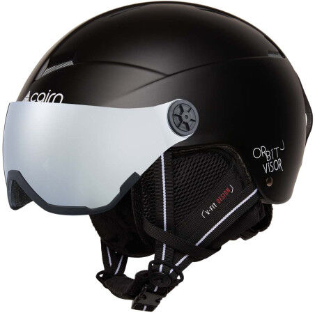 Junior-Skihelm mit Visier CAIRN ORBIT VISOR J – Mat Black