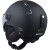 Casque de ski unisexe avec visière CAIRN ORBIT VISOR - Mat Black