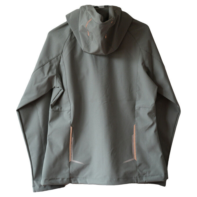 Giacca softshell impermeabile da donna AULP ROSSA