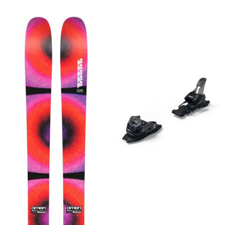 K2 OMEN TEAM Skipaket + Bindungen : Größe der Skier - 184