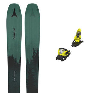 Set di sci Atomic Maverick 86 C + attacchi : Colore - Unicolor, Dimensioni dello sci - 184