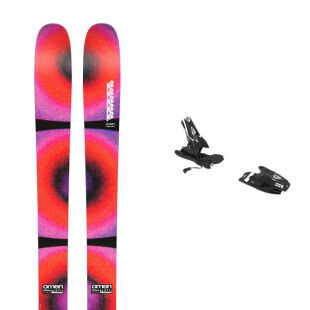K2 OMEN TEAM ski package + bindings : Ski size - 184