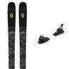 Pack de esquís Scott SEA 88 + fijaciones : Color - Negro/Amarillo, Talla de esquí - 176
