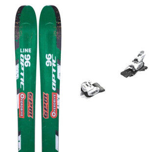 Line OPTIC 96 ski pack + bindings : Ski size - 184