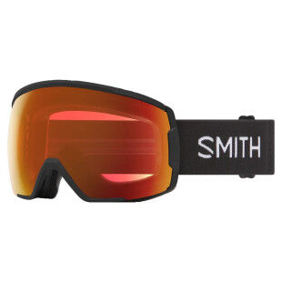 Masque de ski Smith PROXY Black Everyday Red Mirror Lens