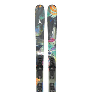 Atomic BENT 85 R + M 10 GW Unisex Solid-Color Ski Set