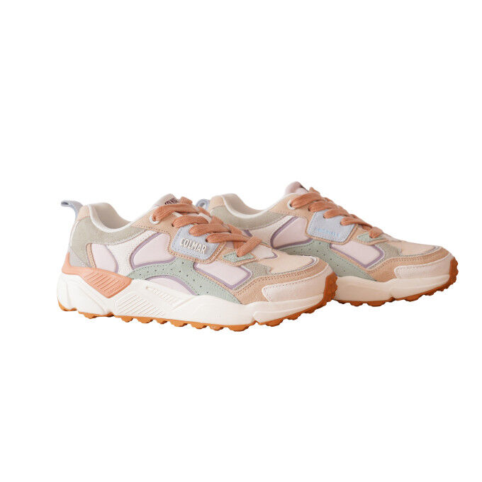 Colmar Garner Fuse Pink/Multicolor: lightweight and dynamic women's sneaker