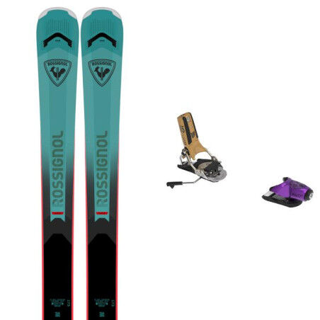 Rossignol ARCADE 88 ski pack + binding : Ski size - 186