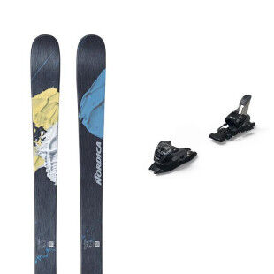 Nordica UNLEASHED 90 pacco sci + attacchi : Colore - BLU/BLU/GIALLO, Dimensioni dello sci - 152