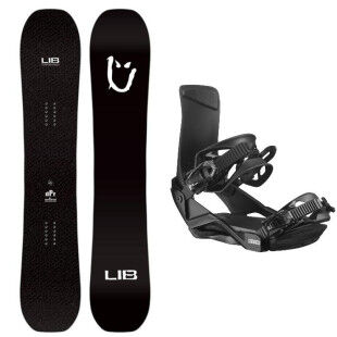 Lib Tech DPR snowboard + bindings package : Ski size - 158