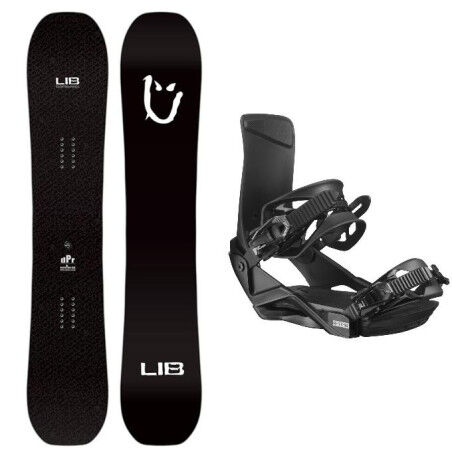 Lib Tech DPR snowboard + bindings package : Ski size - 158