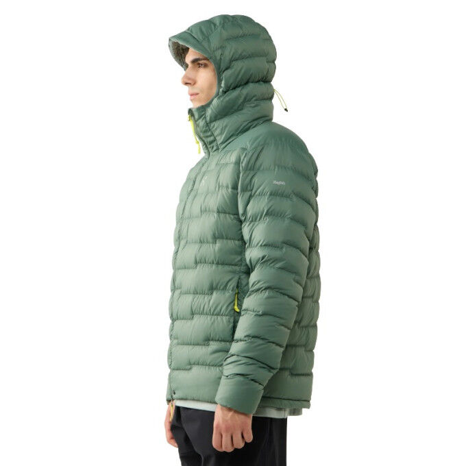 Chaqueta de plumón con capucha para hombre Haglöfs ROC FLASH DOWN