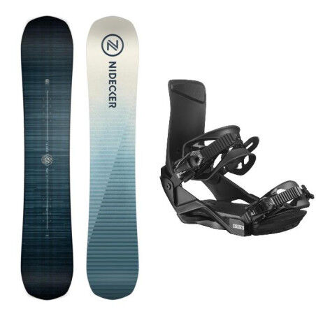 Pack Snowboard Nidecker PLAY : Talla de esquí - 162W