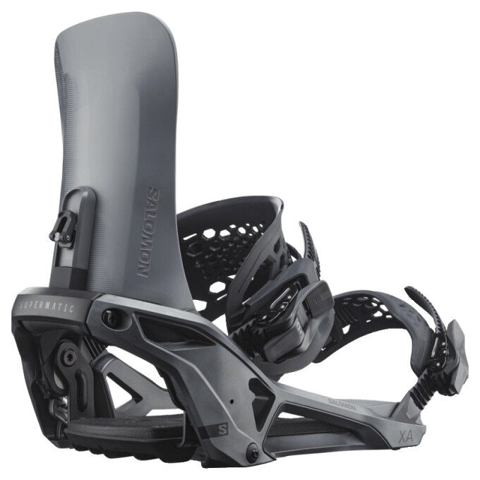 Fixation snowboard Salomon XA SUPERMATIC CASTOR GRAY