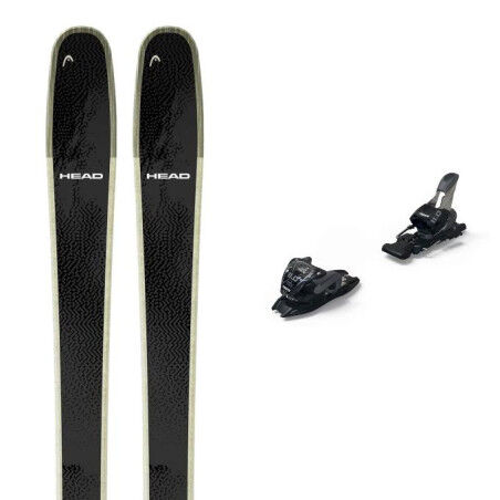 Pack de skis Head KORE 94 TI BK/BG + fix : Couleur - Unicolor, Taille des skis - 184