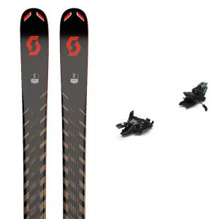 Scott SUPERGUIDE 88 B touring ski pack + bindings : Colour - Black, Ski size - 178
