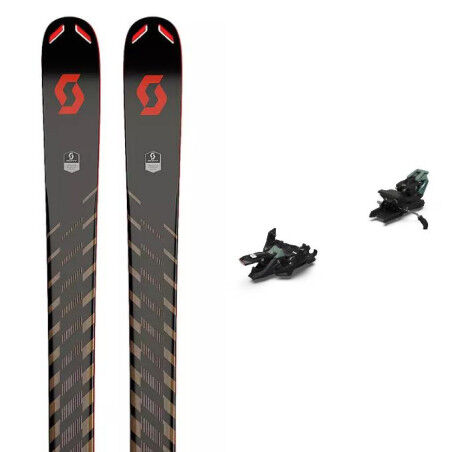 Scott SUPERGUIDE 88 B touring ski pack + bindings : Colour - Black, Ski size - 178